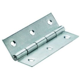 Hettich Schmales Scharnier Edelstahl 40 x 70 mm Scharniere Beschlag Türband - Hettich