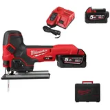 Milwaukee M18 FBJS-502X inkl. 2 x 5,0 Ah + Koffer 4933464800