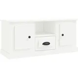 vidaXL TV-Schrank Weiß 100x35,5x45 cm Holzwerkstoff