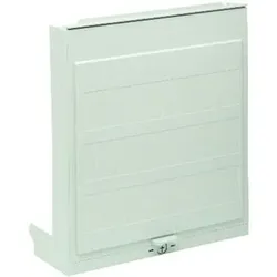 Abdeckung Verteilerfeld B250xH300mm Kst mit transparentem Deckel scharnierend