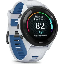 Garmin Forerunner 265 whitestone/tidal blue