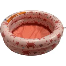 Swim Essentials Swimming Pool 60 cm Rot Krabbe 60 x 15 cm farblos|rot No Size