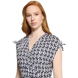 Betty Barclay Jumpsuit dunkelblau | weiß L