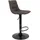 House Nordic Barhocker 2er-Set MIDDELFART 43 x 43 x 88 cm Grau