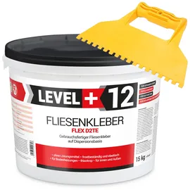 LEVEL PLUS Fertig Fliesenkleber 15 kg weiß