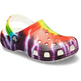 Crocs Classic Tie-Dye Graphic Clog multi 37-38