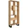 SKRAUT HOME Bücherregal 67 x 31 x 174 cm Eiche