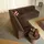 Tikamoon Quinto - Modulares Ecksofa aus braunem Stoff, 3 Sitzer