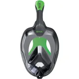 Seacsub Unica Bag Schnorchelmaske - Black / Lime - L-XL