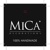 Mica Decorations Korb Marcia Rattan Ø 40 x 30 cm grau