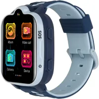 4G Kinder Smart Watch für Mädchen, Intelligente Uhr Telefon GPS Standort Videoanruf IP67 wasserdichte Smartwatch mit Touchscreen Kinder Lernuhr Telefon Geburtstagsgeschenke