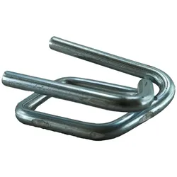 KK Verpackungen 1000 Metallschnallen Klemmen Verzinkt 25 mm Umreifungsband Metallklemmen