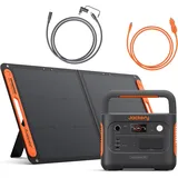 Jackery Solargenerator 1000 v2 Powerstation mit 100W & Kabel, 1070Wh LiFePO4