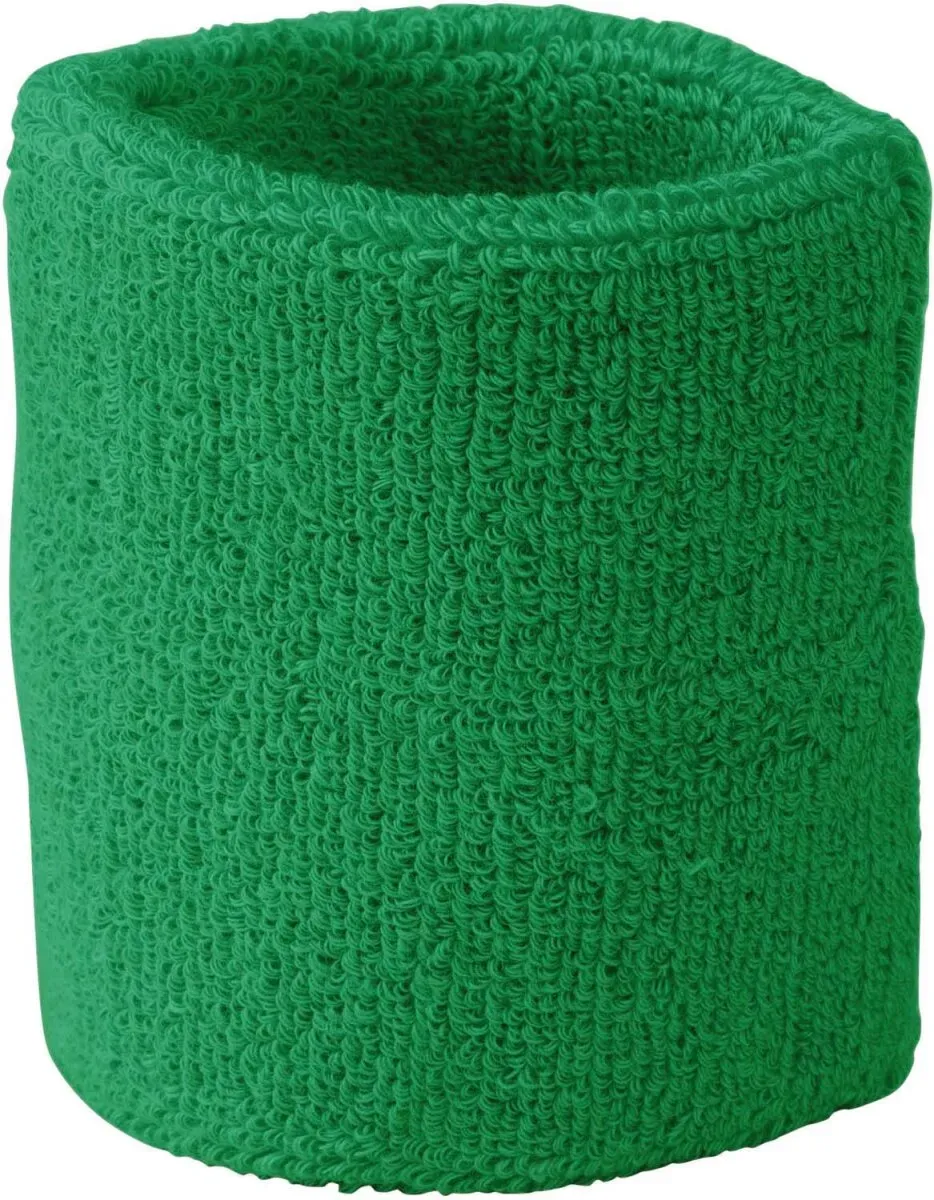 Myrtle Beach Frottee Armschweißband Sportzubehör MB043 green one size