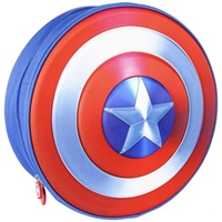 Cerdá LIFE'S LITTLE MOMENTS 3D Avengers Captain America Kids Backpack, Offizielle Lizenz von Marvel Studios, Bunt