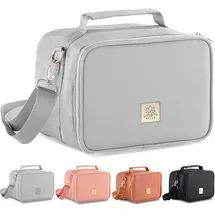 Umami Kühltasche Klein aus veganem Leder 4L Hellgrau