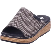 Rieker FSK Damen Sandalen für Damen, schwarz 39 EU