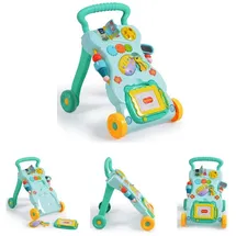 Moni Lauflernwagen Dreams, Spielcenter, Zeichenbrett, Melodien und Geräusche türkis