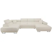 Mirjan24 Wohnlandschaft Torezio Bis, mit Bettkasten und Schlaffunktion, Einstellbare Kopfstützen, 346x203x70-90 cm, Wohnzimmer, Sofas ... Couches, Wohnlandschaften, Wohnlandschaften in U-Form