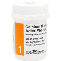 Biochemie Adler 1 Calcium fluoratum D 12 Tabletten 200 St