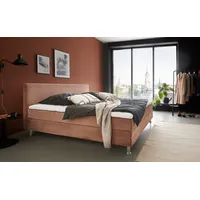 Atlantic Home Collection Boxbett »Edison«, inkl. Bonnellfederkern-Matratze und Topper