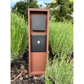 Bold Smart-Home-Steckdose IP44 Rost 3 St.