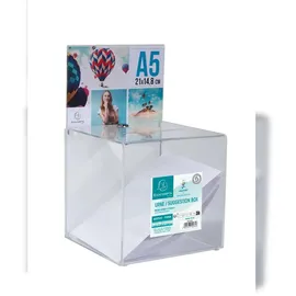Exacompta Losbox 21 x 21 x 21 cm 1-tlg. transparent