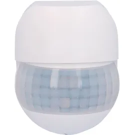 Unitec Bewegungsmelder weiss für bis zu 2000 Watt, 180 Grad, IP44