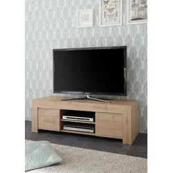 Lowboard INOSIGN "Firenze", braun (eichefarben cadiz), Sideboards, Breite 138 cm