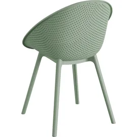 BEST Freizeitmöbel Best Qosy Gartenstuhl 59 x 59 x 83 cm grün 2 St.