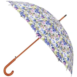 doppler Stockschirm RS Holzstock AC lavender blau