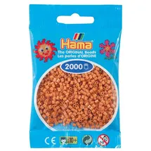 Hama Mini-Perlen 2000 Stück Hellbraun