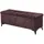ed exciting design Sitzbank Oregon Aubergine 140 x 58 x 50 cm