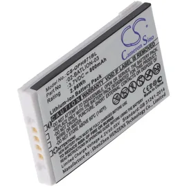 AccuCell Akku passend für Opticon OPL-7724, OPL-7734, OPL-9700, OPL-9712, OPL-9713, OPL-9723, OPL-9724, OPL-9725, OPL-9727, OPL-9728, 02-BATLION-03, 11267, ORBLIOP0012