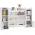 aiyaplay Kinderregal mit 8 Boxen 30 x 90 x 140 cm Kunststoff weiß