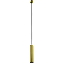 Maytoni Moderne Pendelleuchte Focus LED LED inkl. Messing aus Aluminium Energieeffizient 12W für Küche, Schlafzimmer, Wohnzimmer, Esszimmer, Lobby