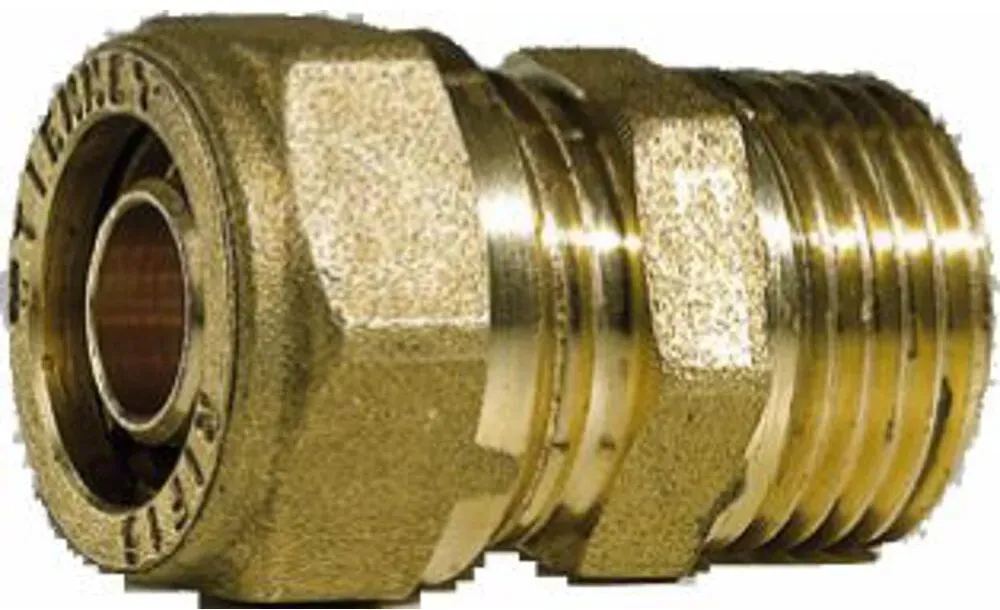 Anschlussverschraubung 17x2 mm x 1/2'' AG