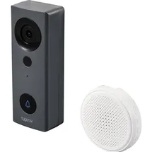Sygonix IP-Video-Türsprechanlage WLAN, Funk Grau, Weiß