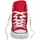 Converse Chuck Taylor All Star Damen Rot/Weiß 37,5