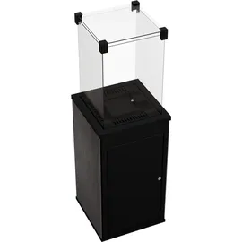 Kratki Terrassenheizer Patio Mini Quarzsinter Seta Liquorice 8,2kW
