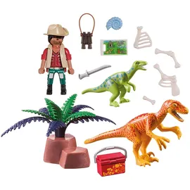 Playmobil Dinos Dinosaurier und Forscher Aktentasche 70108