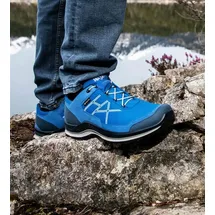 Haix Black Eagle Adventure 3.0 GTX Herren Azure-Silver/Schwarz 47