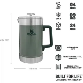 Stanley Classic Stay Hot Kaffeebereiter, Grün