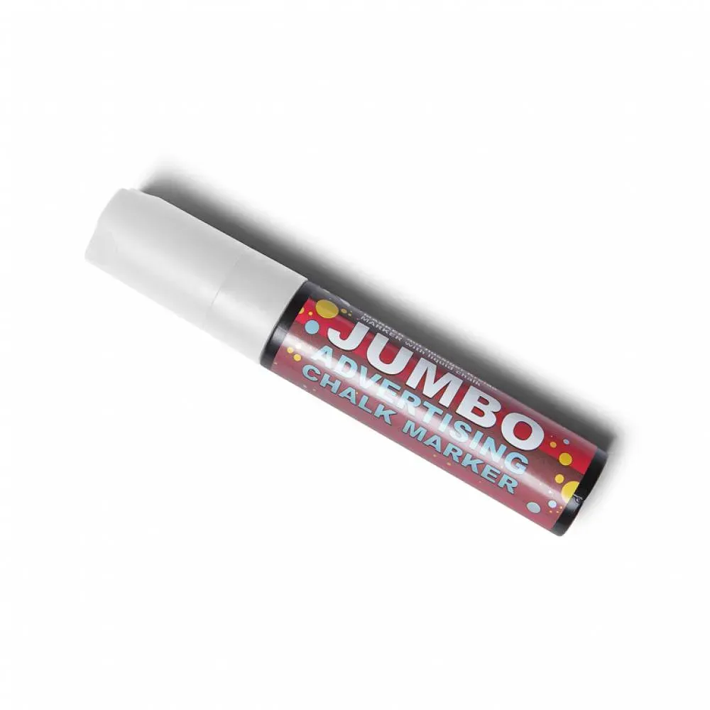 Holzrahmen 15mm Kreidemarker weiss - breit für Kreidetafel Holz