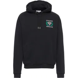 ON VACATION Tennis Hoodie in black, Größe M - schwarz