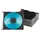 MediaRange CD-Leerbox Slim 10er-Pack transperant / schwarz