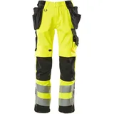 Mascot Wigan Handwerkerhose, hi-vis gelb/schwarz 90C47