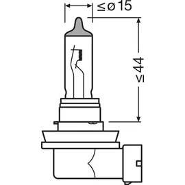 OSRAM AUTOMOTIVE Halogen Leuchtmittel Standard H11 55 W