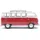 Solido 02118 - VW T1 21 Windows rot/weiß 1:18