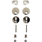 Primaster Metallscharnier-Set für WC-Sitze silber